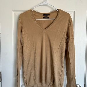 Armani exchange cotton V-neck sweater